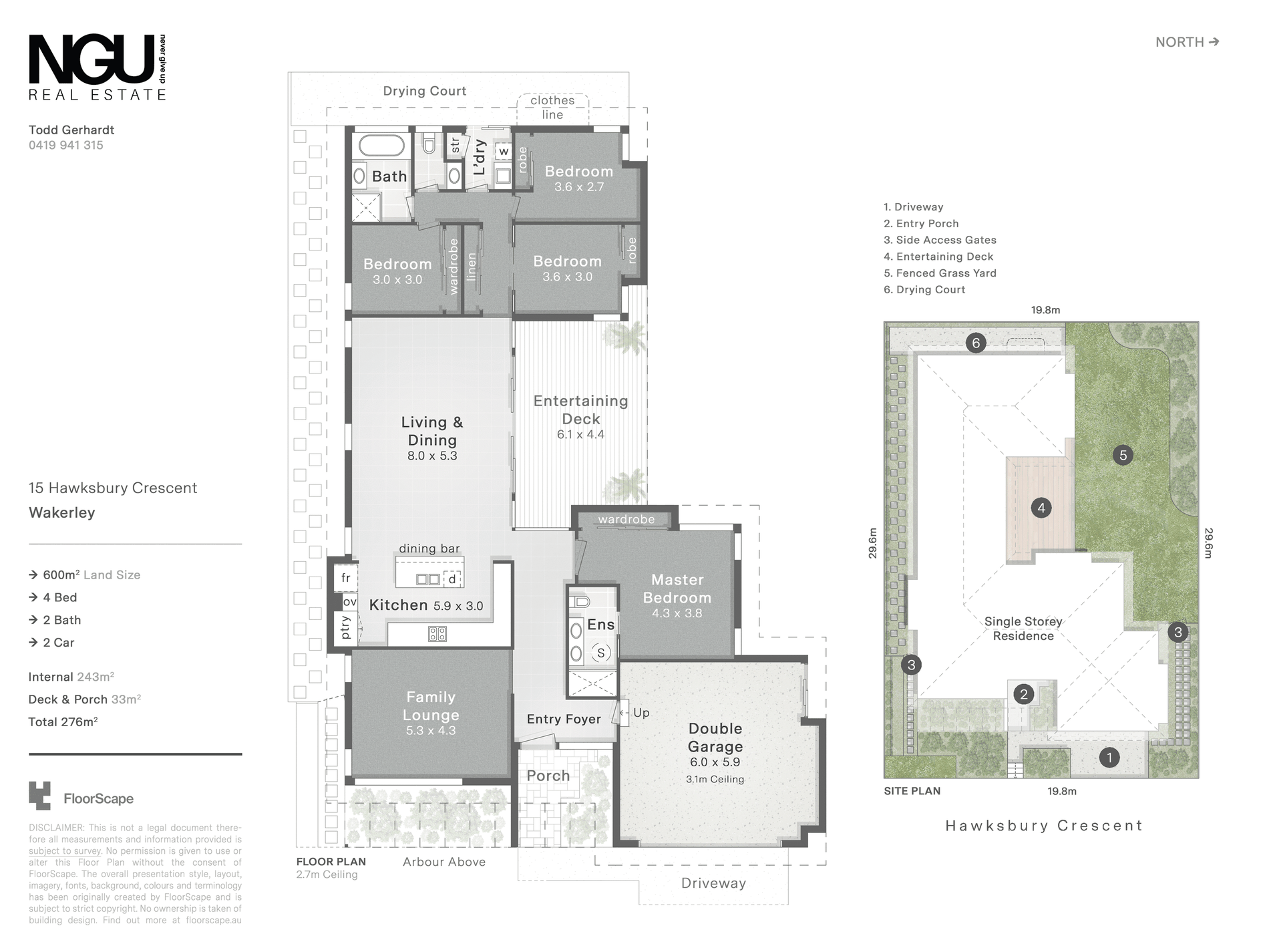 15 Hawksbury Crescent, Wakerley