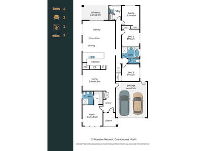 121 Rossiter Retreat, Cranbourne North