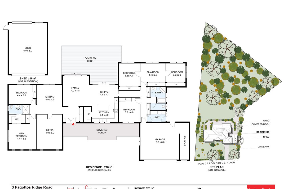 3 Pagottos Ridge Road, Tullera