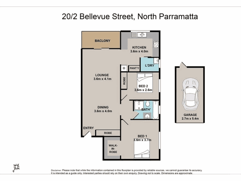 20 / 2 Bellevue Street, North Parramatta
