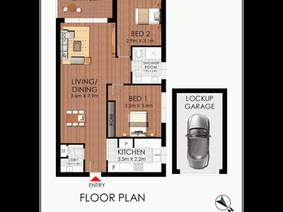 1 / 42 Gloucester Road, Hurstville