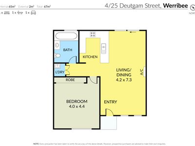 4 / 25 Deutgam Street, Werribee