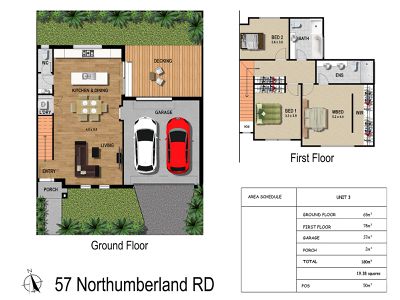 2 & 3 / 57 Northumberland Rd, Pascoe Vale