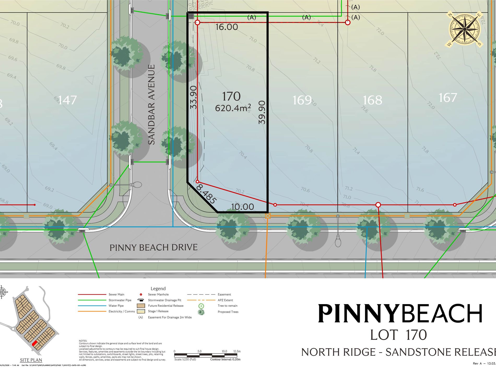 Lot 170, Sandbar Avenue, Pinny Beach