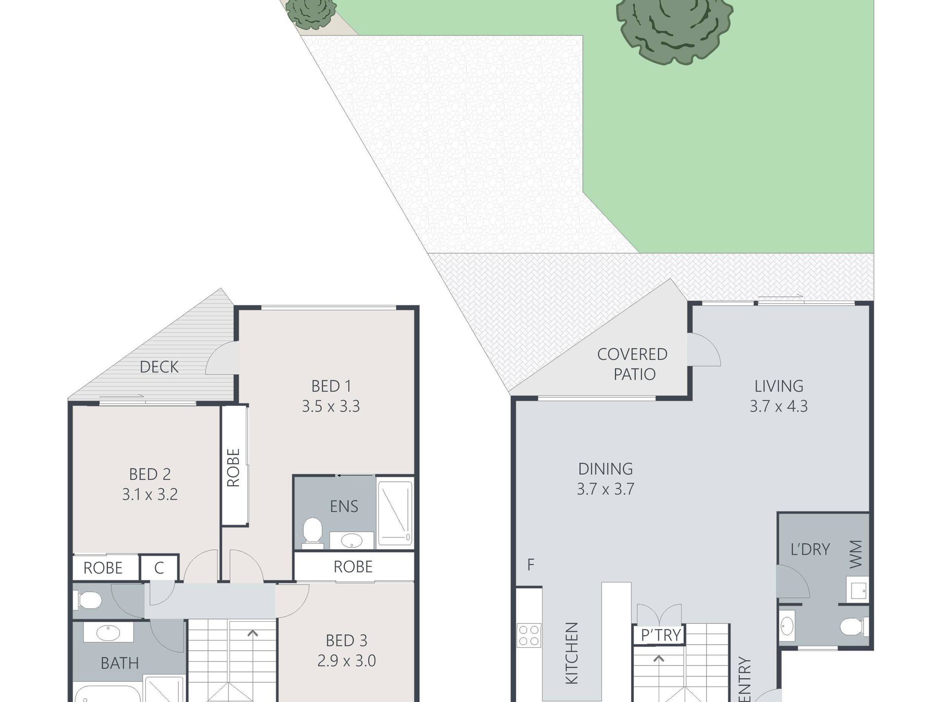 5 / 17-19 Maroochy Waters Drive, Maroochydore Floor Plan