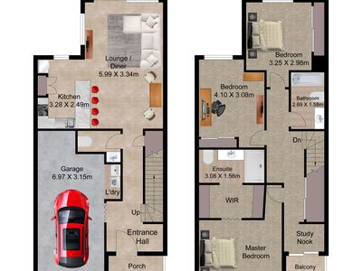 15 / 30 Falso Place, Doolandella