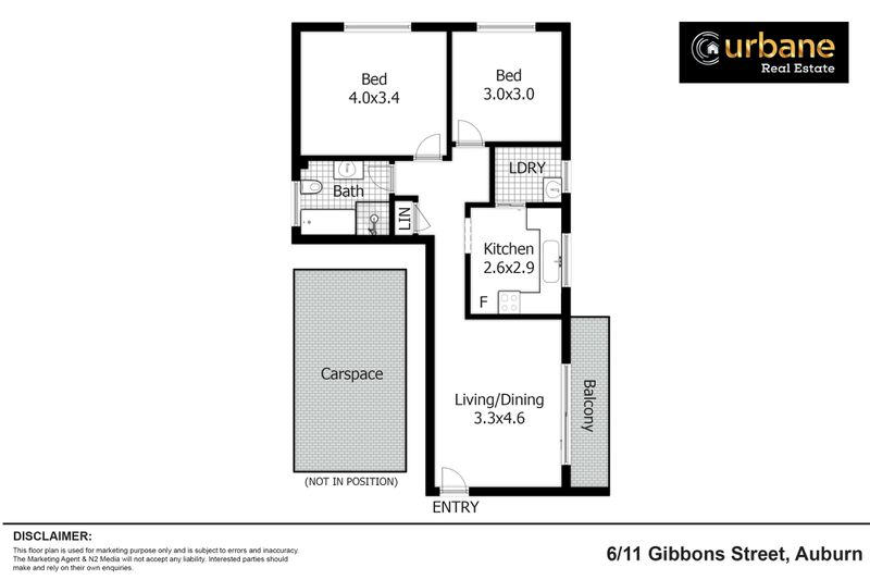6 / 11 Gibbons Street, Auburn
