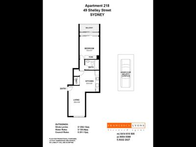 218 / 49 Shelley St, Sydney