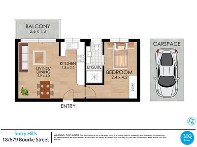 18 / 679-695 Bourke Street, Surry Hills