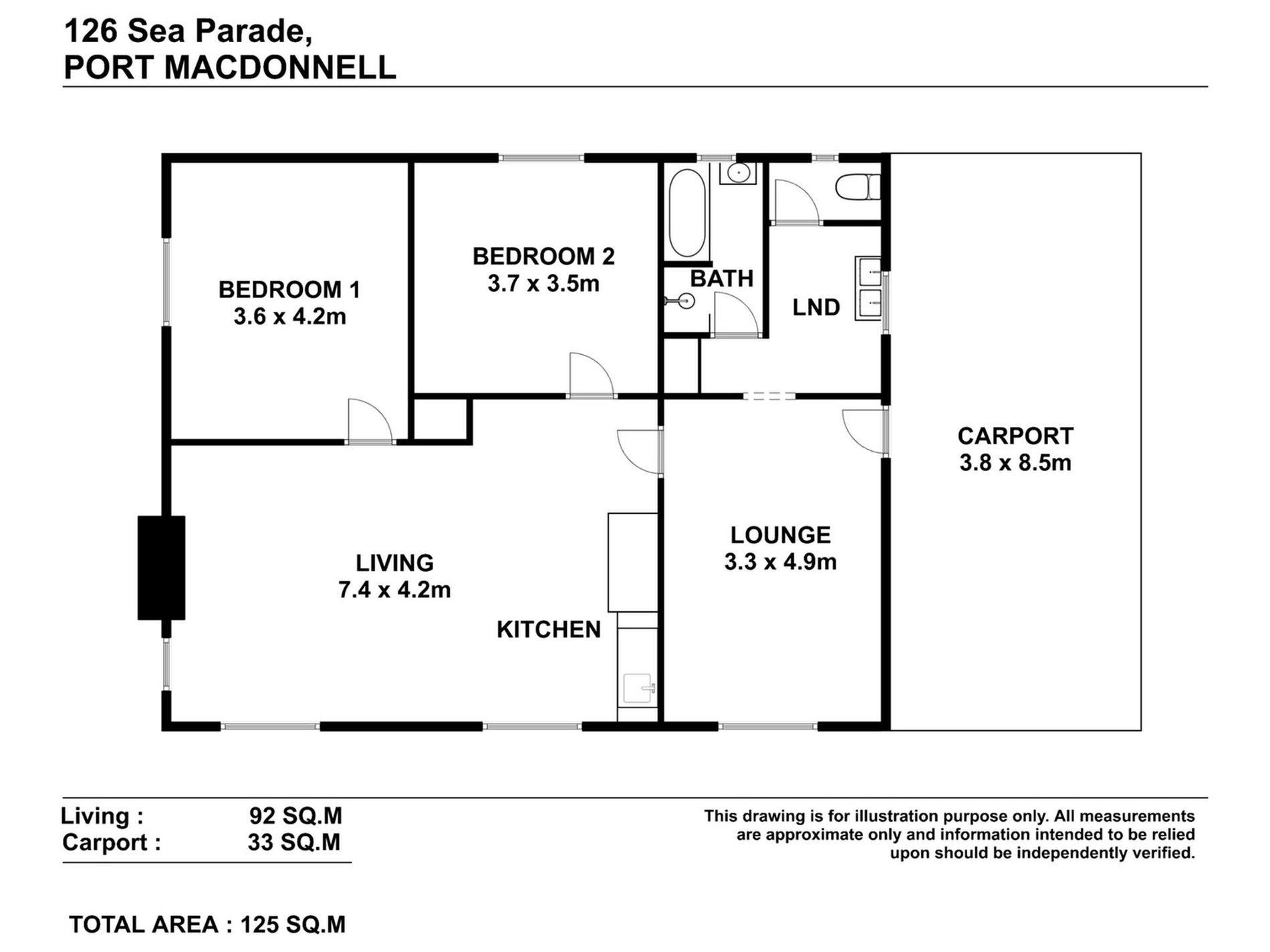 126 Sea Parade, Port Macdonnell