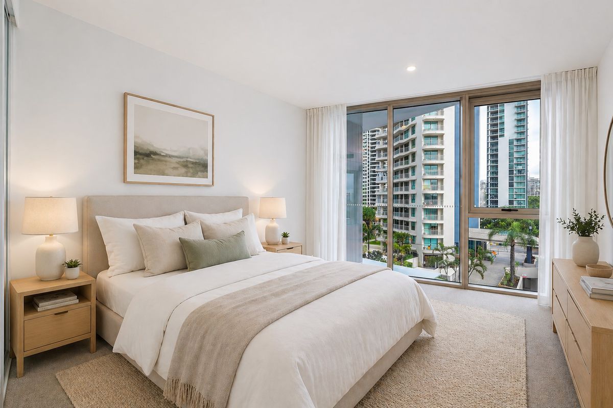 Coastal Luxury Living at Lagoon – Spacious 2 Bed + 3rd multi-purpose room 