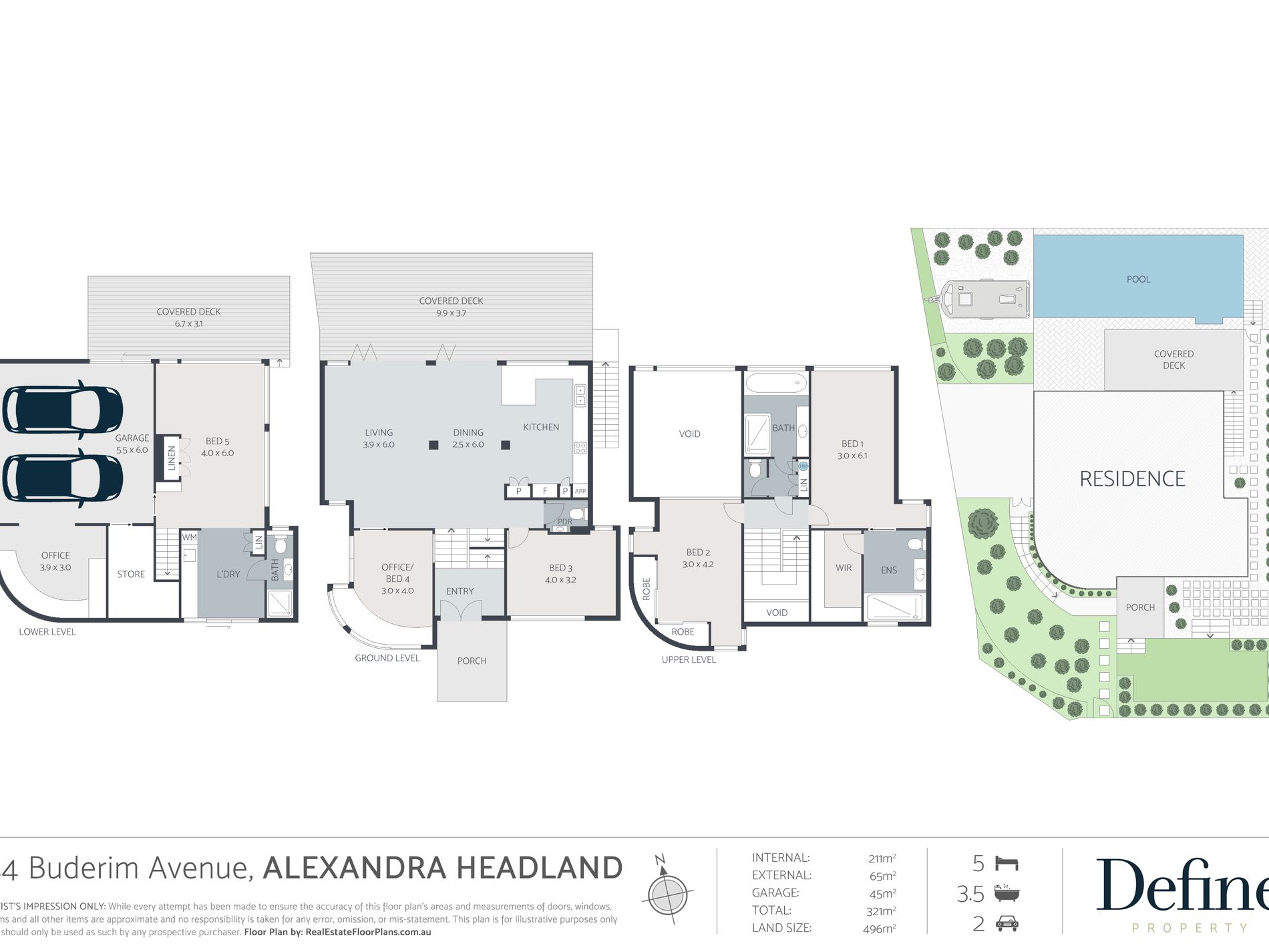 44 Buderim Avenue, Alexandra Headland Floor Plan