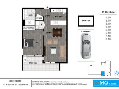 710 / 11 RAPHAEL STREET, Lidcombe