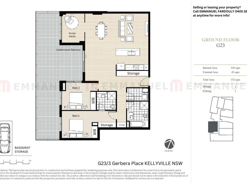 G23 / 3 Gerbera Place, Kellyville