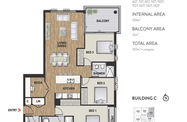 627 / 13 Oscar Place, Eastgardens