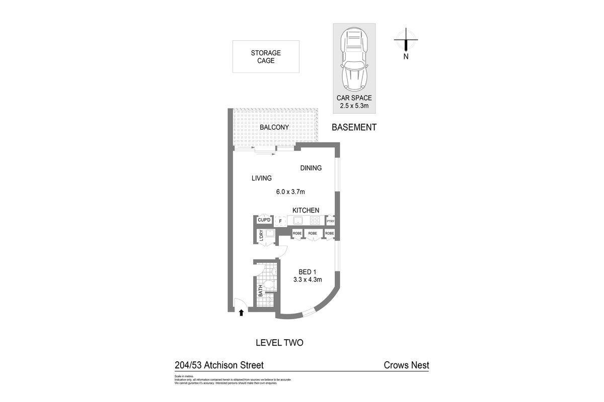 204 / 53 Atchison Street, Crows Nest