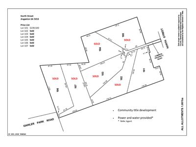 Lot 101-107, North Street, Angaston