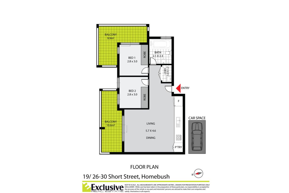 19 / 26-30 Short Street, Homebush Floor Plan