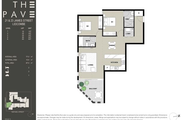 2 Bed / 21-23 James Street, Lidcombe