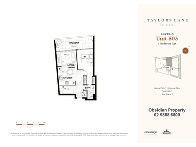 1 Bed / 25-29 Longueville Road, Lane Cove