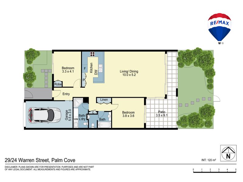 29/24 Warren Street, Palm Cove Floor Plan