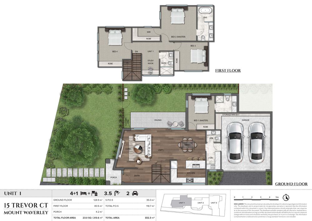 1-3 / 15 Trevor Ct, Mount Waverley