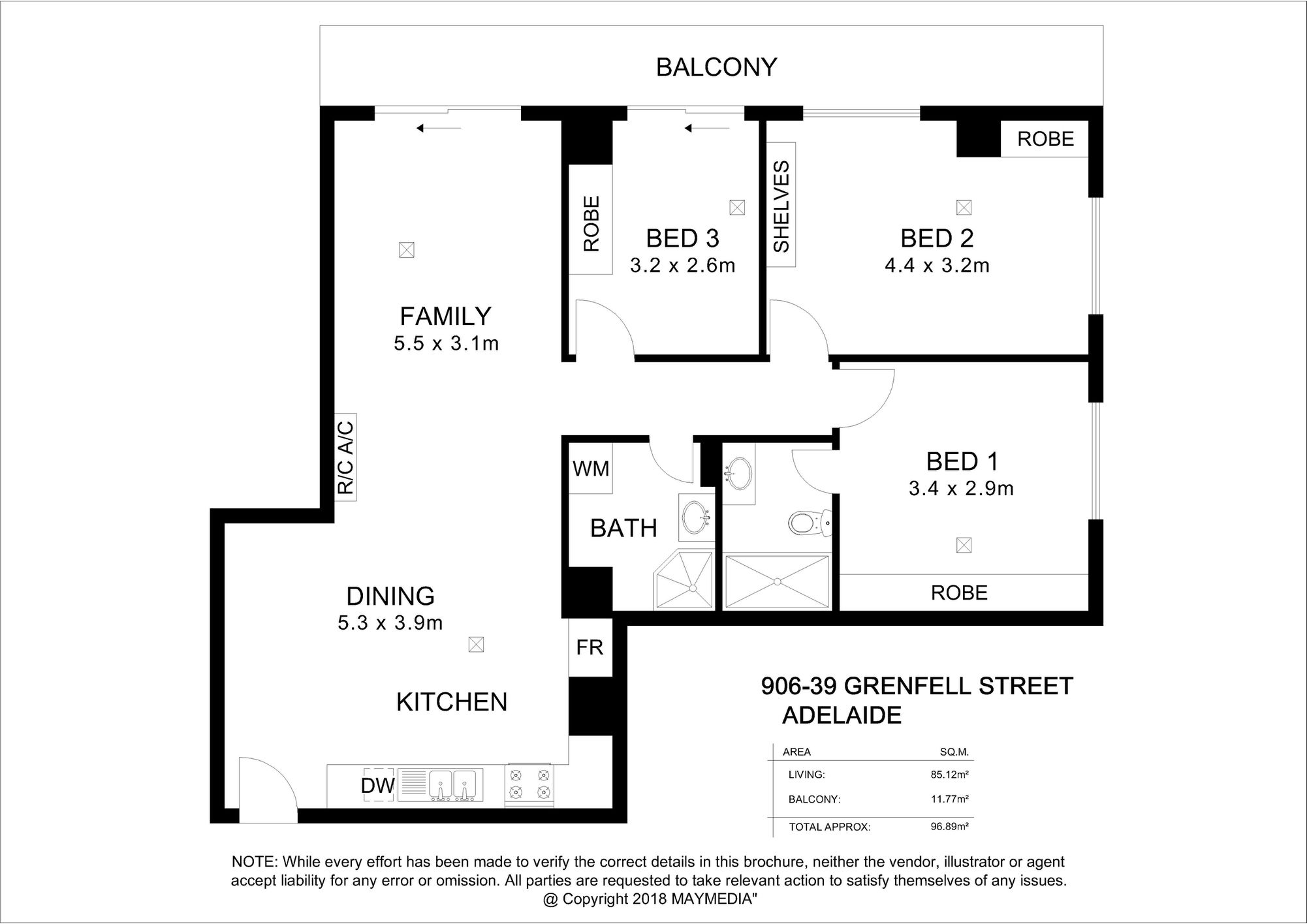 906 / 39 Grenfell Street, Adelaide