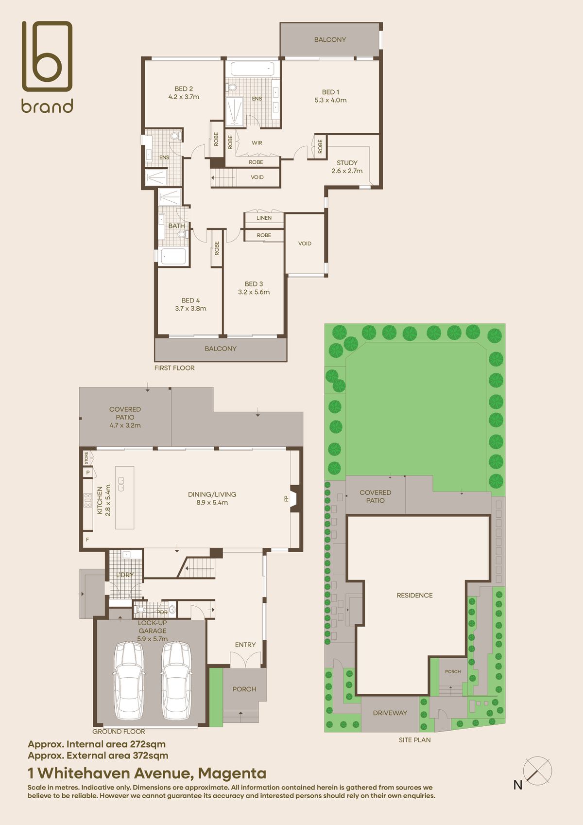 1 White Haven Avenue, Magenta