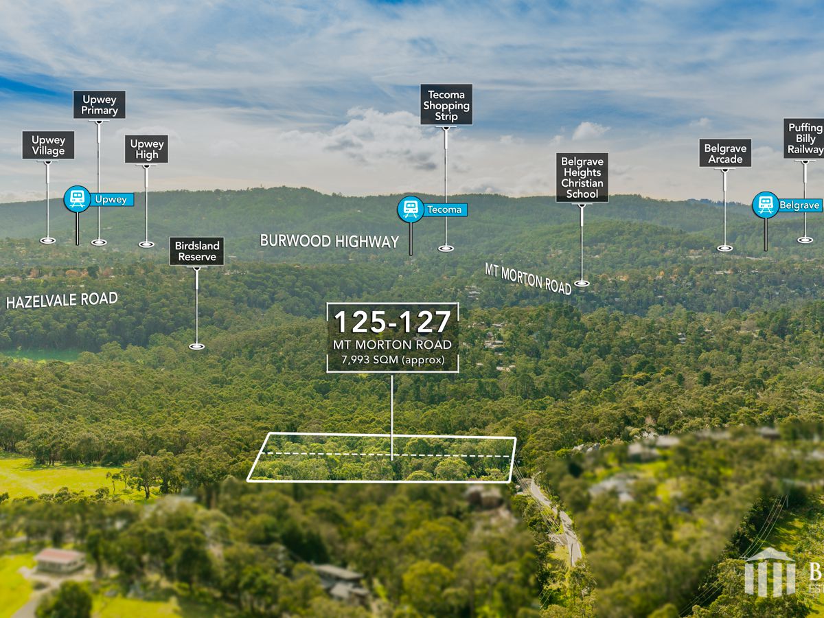 Lot 125-127, Mt Morton Road , Belgrave Heights