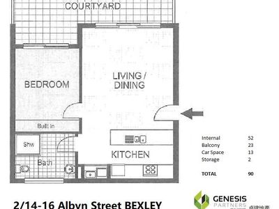 2 / 14-16 Albyn Street, Bexley