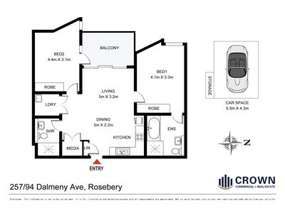257 / 94 Dalmeny Avenue, Rosebery