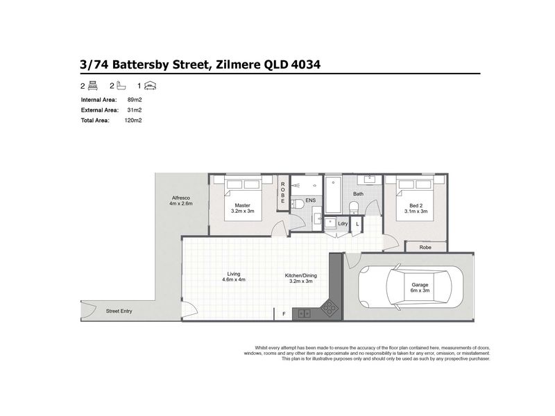3 / 70 Battersby Street, Zillmere