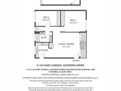 2 / 2/25 Park Avenue, Auchenflower