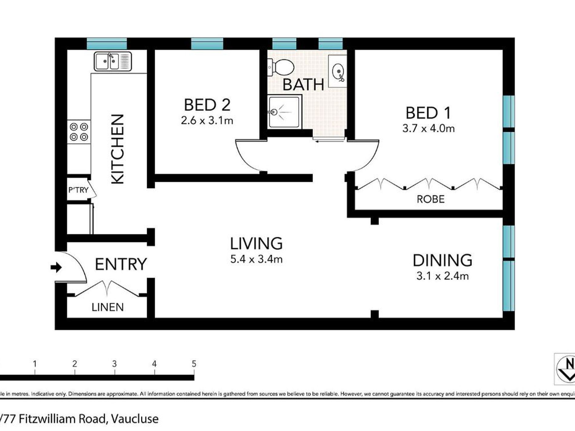 2 / 77 Fitzwilliam Road, Vaucluse