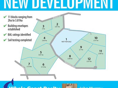 Lot Proposed Lots 2-12, 81 Wonga Road, Narooma