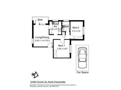 3 / 499 Church Street, North Parramatta