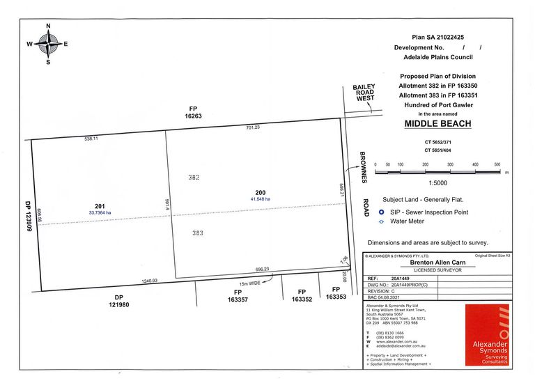 Lot 382, 383, Brownes Road, Two Wells
