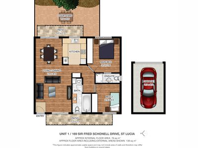 1 / 169 Sir Fred Schonell Drive, St Lucia