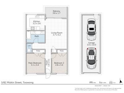 3 / 82 Miskin Street, Toowong