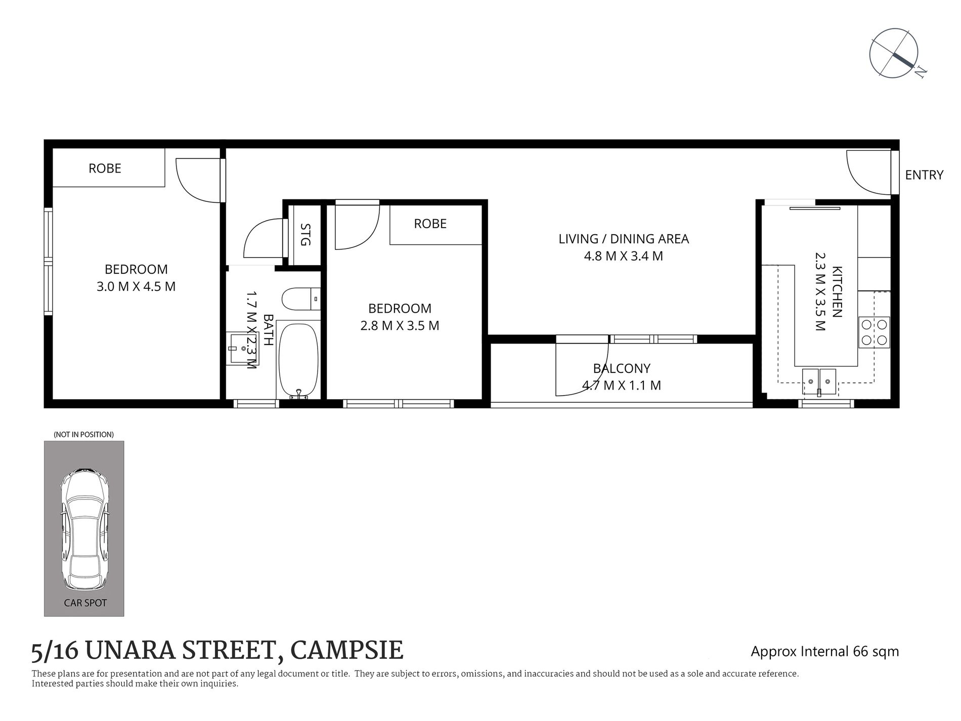 5 / 16 Unara Street, Campsie