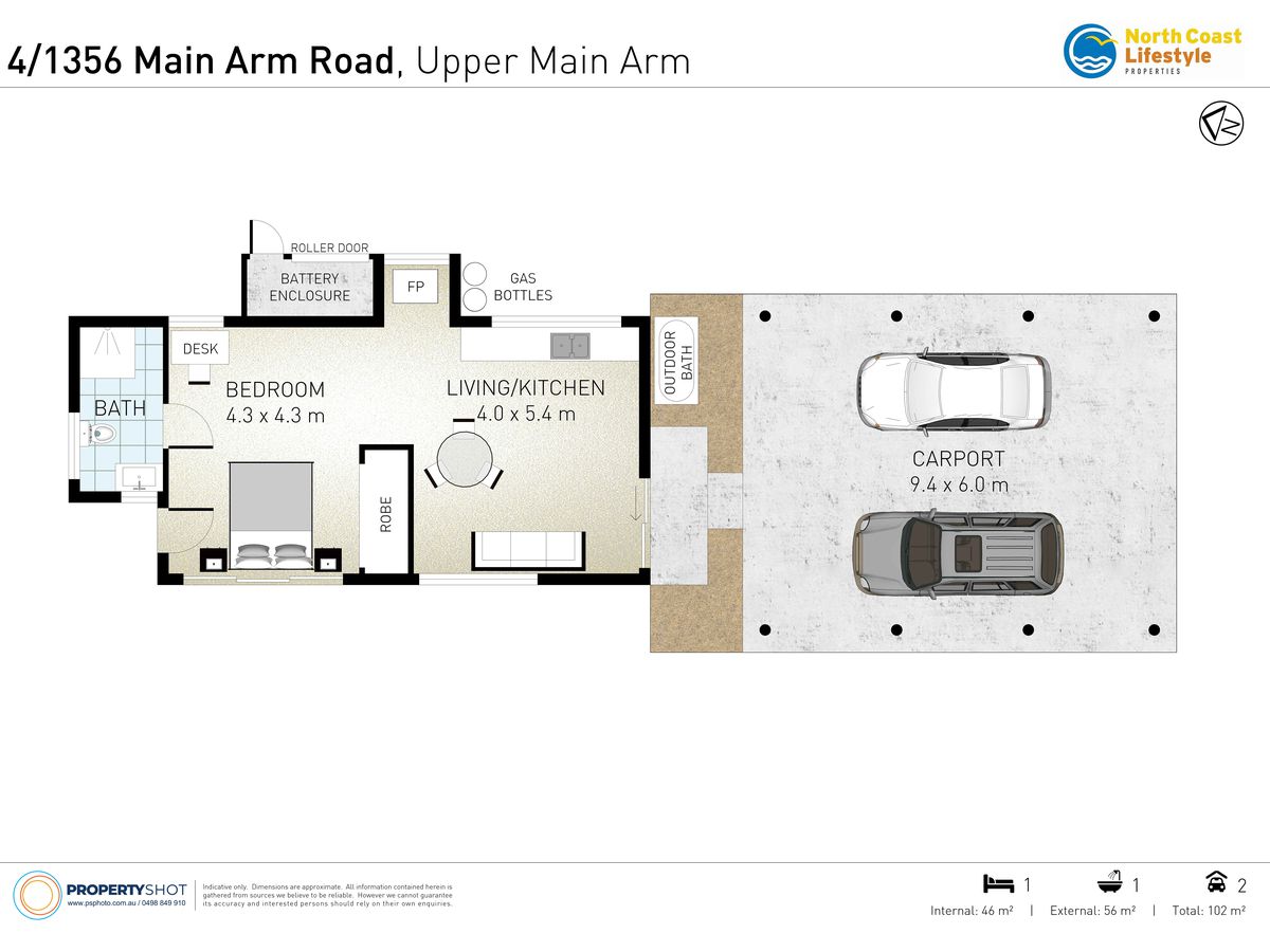 Lot 4, 1356 Main Arm Road, Upper Main Arm
