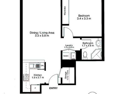 2704 / 1 Hosking Place, Sydney