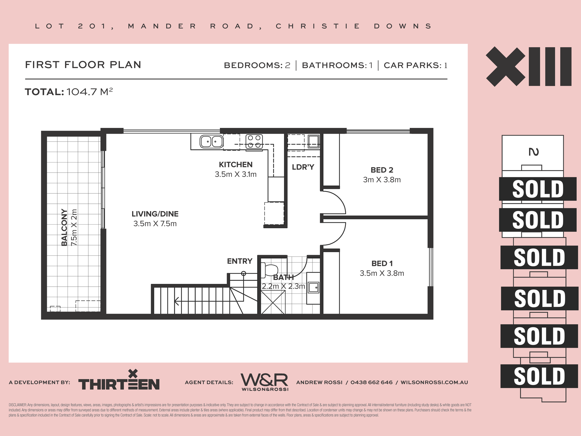 2 / 2A Mander Road, Christie Downs