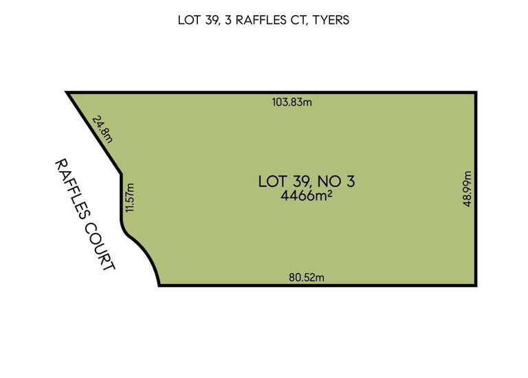 3 (Lot 39) Raffles Court , Tyers
