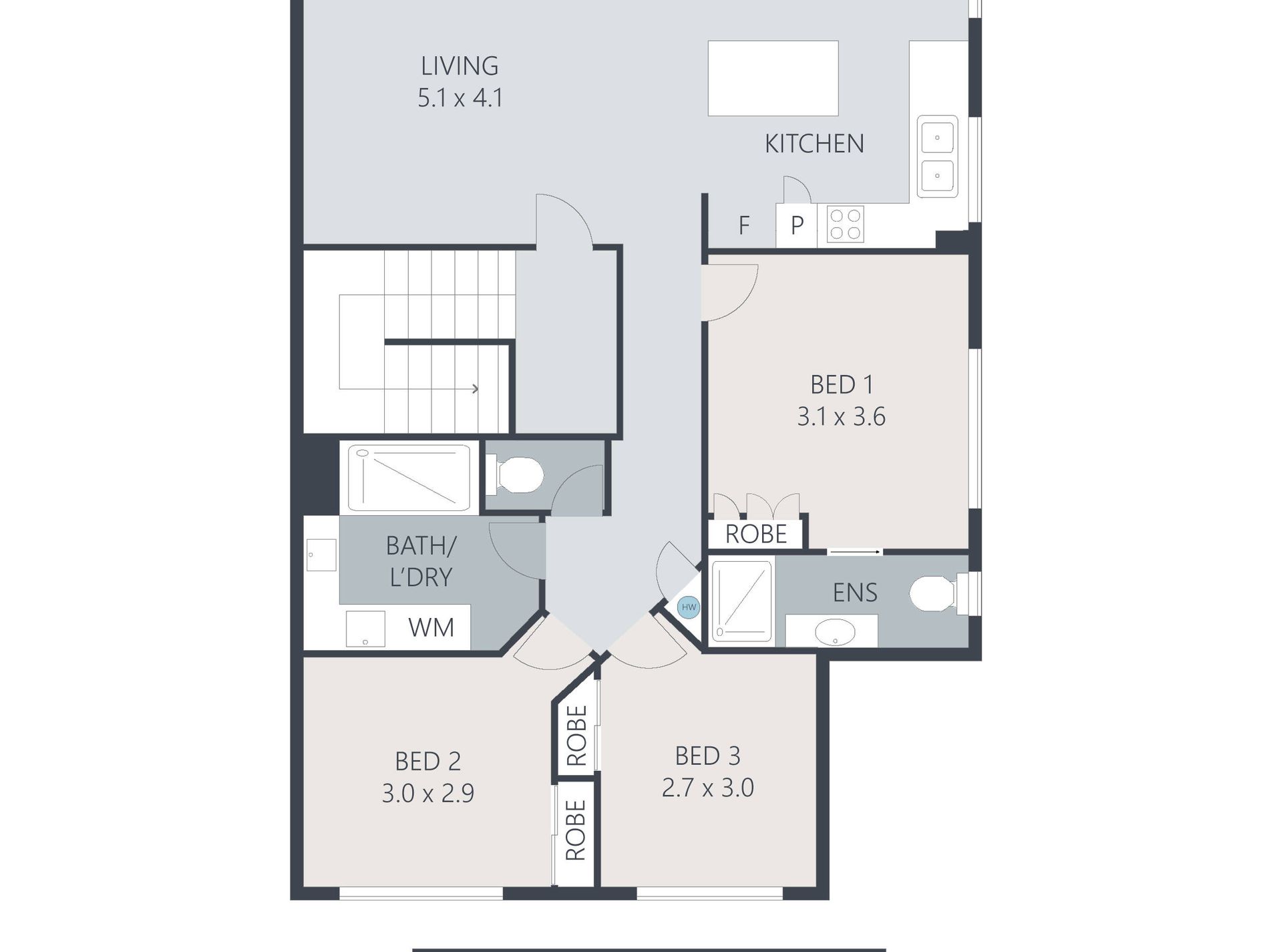 5 / 20 Burnett Street, Mooloolaba Floor Plan