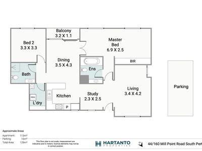 44/160 Mill Point Road, South Perth
