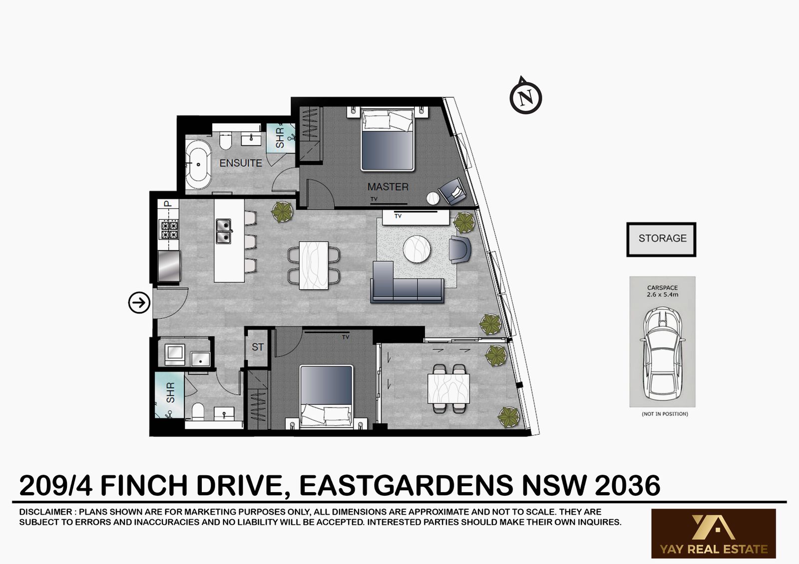 209 / 4 Finch Drive, EASTGARDENS floorplan