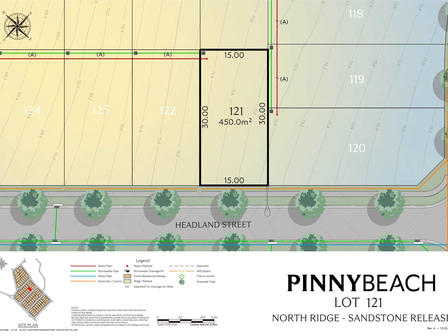 Lot 121, Headland Street, Pinny Beach