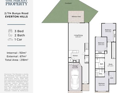 2 / 114 Bunya Road, Everton Hills