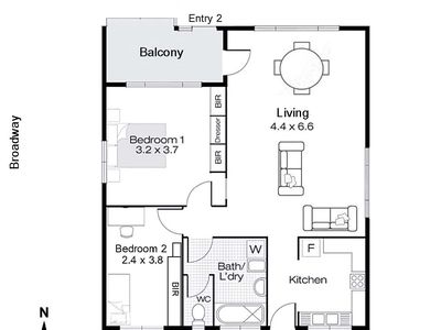 4 / 42 Broadway, Crawley